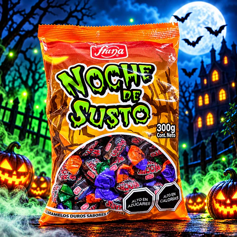 Dulces Noche De Susto Halloween Fruna 300g