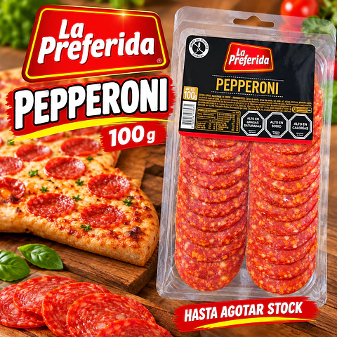 Pepperoni Tradicional La Preferida 100 g