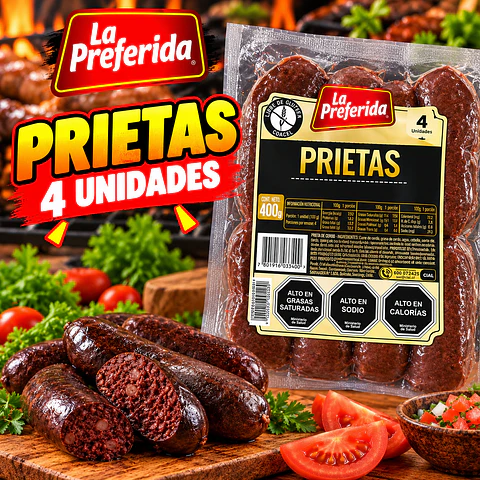 Prietas La Preferida 4 Un 400 g
