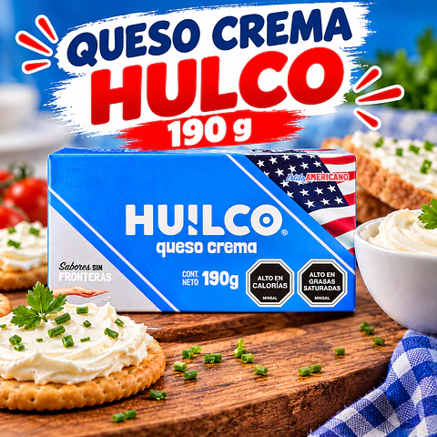 Queso Crema Hulco 190 g