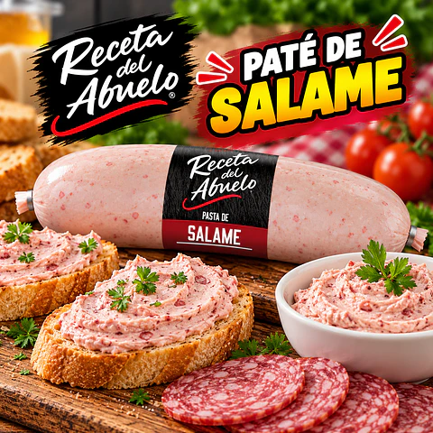 Paté de Salame Receta del Abuelo 125 g