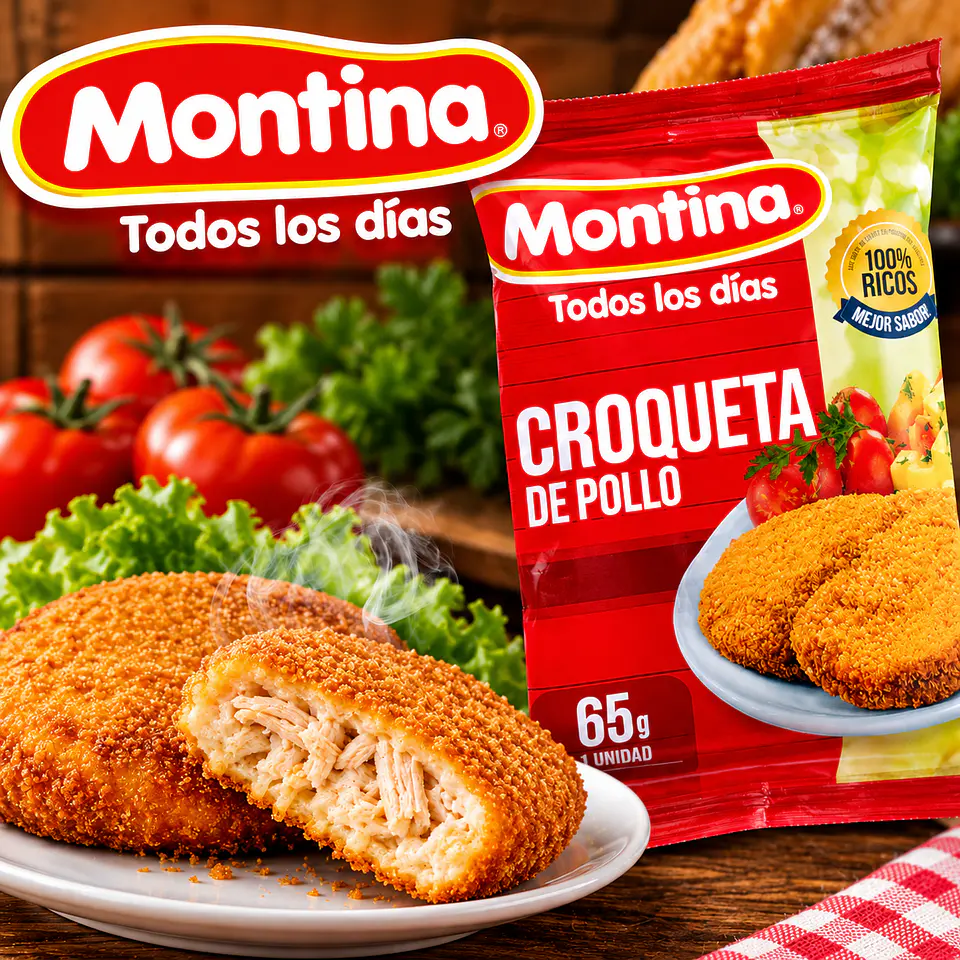 Croqueta de Pollo Montina 65 g 1