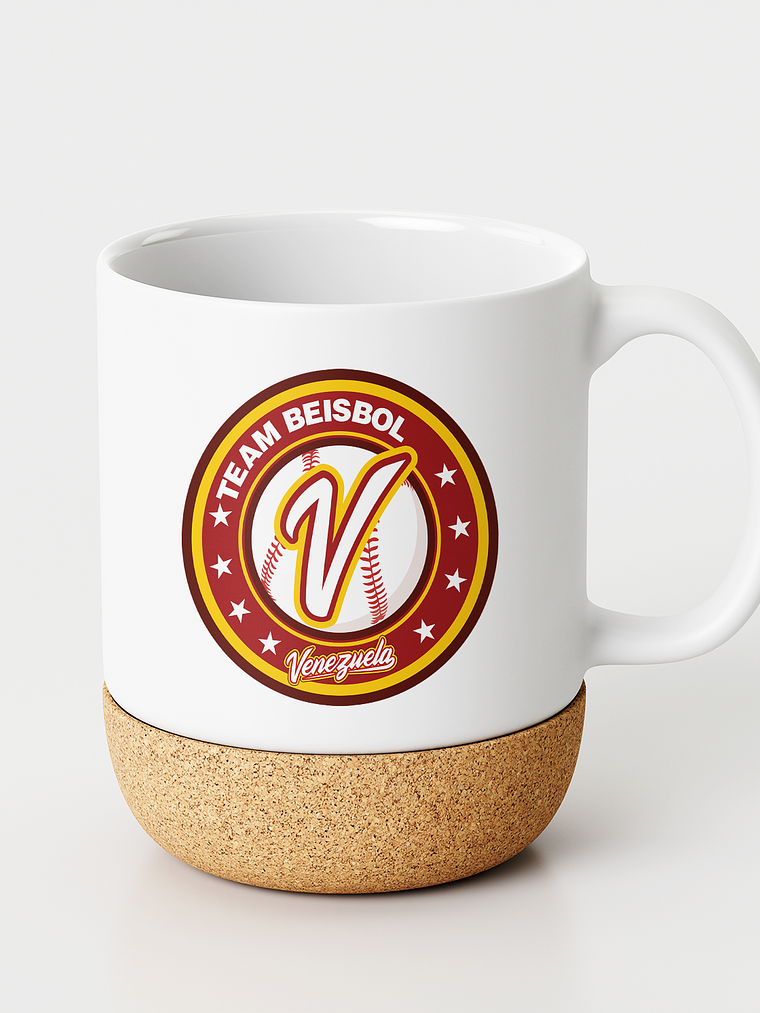 Tazón Team Béisbol base de corcho 1