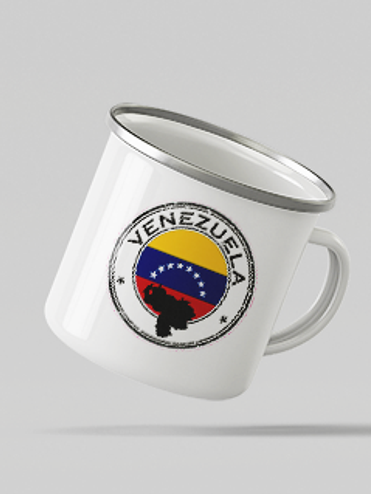 Taza metálica enlozada 1