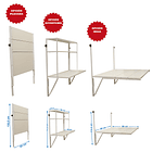 Estanteria Simonflex 800 3/400 Blanco/Blanco 3