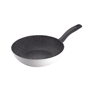 Wok un Asa 28cm Blanco Antiahederente Daily