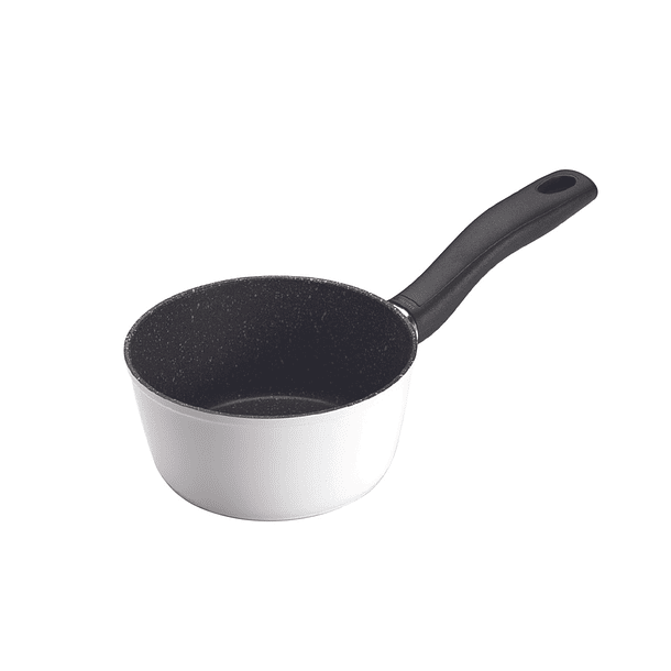 Cacerola 16cm Blanca Antihaderente Linea Daily 1