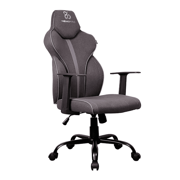 Silla Gamer Fafnir Gris-Negro 2