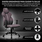 Silla Gamer Fafnir Gris-Negro 7