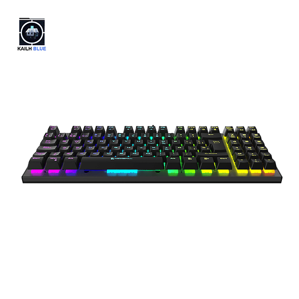 Teclado Gamer Chronos TKL Negro Switch Outemu Blue 4