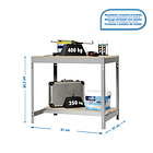 Banco Simonwork BT0 900x600 Gris/Madera 2