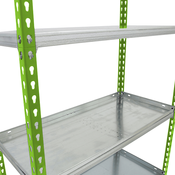 Estantería Metálica Comfort 5/300 Verde/Galva 5