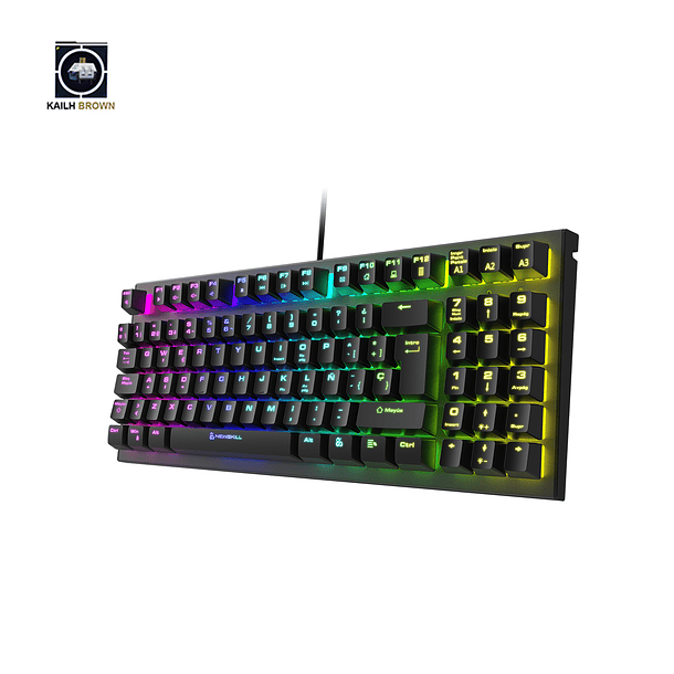 Teclado Gamer Chronos TKL Negro Switch Outemu Brown 10