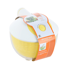 Secador Ensalada Blanco - Amarillo 26cm