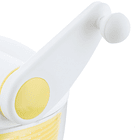 Secador Ensalada Blanco - Amarillo 26cm 3