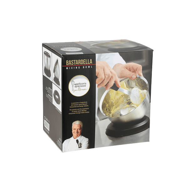 Bowl Alum Mezclador con Base Massari 2