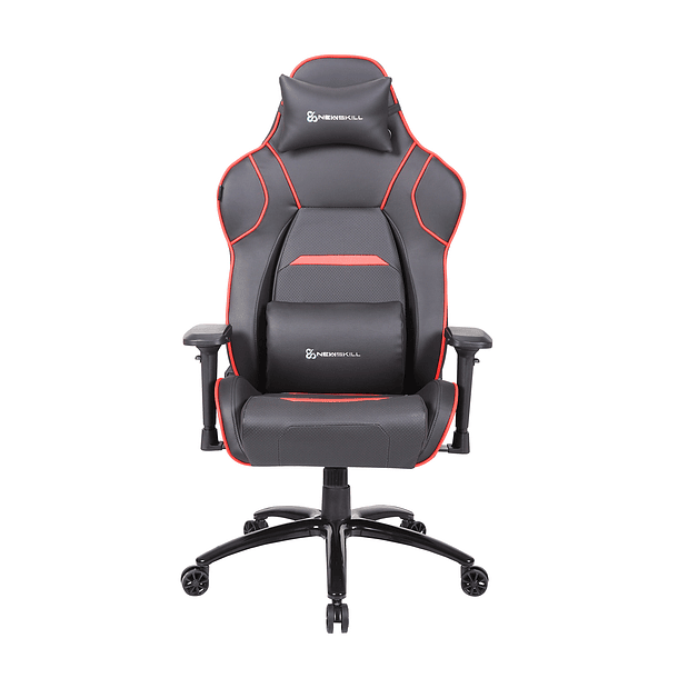 Silla Gamer Valkyr Rojo-Negro 3