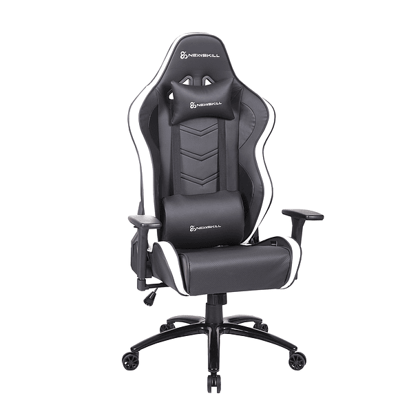 Silla Gamer Kaidan Negro/Blanco 4