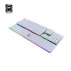 Teclado Gungnyr Gamer TKL Pro Ivory RGB Switch Gateron Red 5