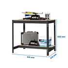 Banco de Trabajo SimonWork BT0 900x600 Antracita / Madera 2