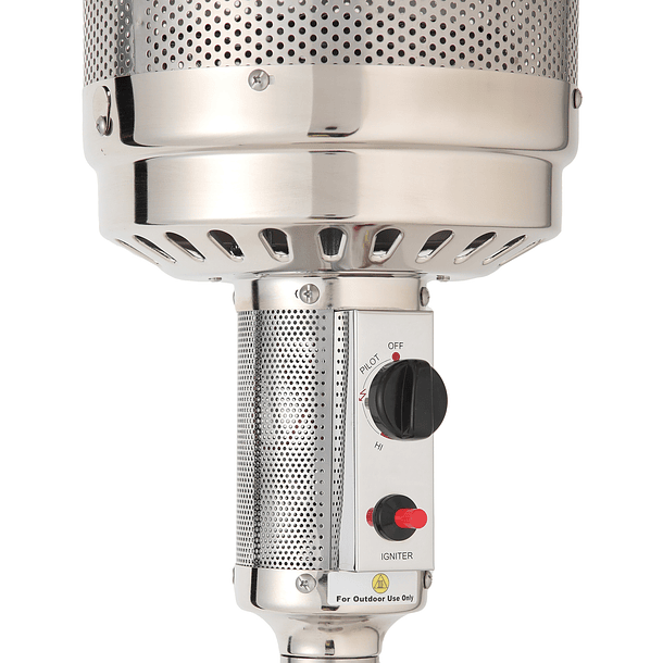 Estufa a Gas Exterior Terraza SETAX Inox 4