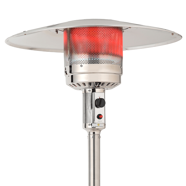 Estufa a Gas Exterior Terraza SETAX Inox 6