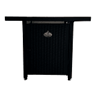 Mesa de Fuego Terraza QUARE KLYMA + Vidrio Protector 3