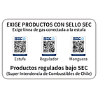 Estufa a Gas Exterior Terraza OBELISK Rattan 8