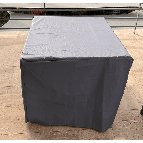 Funda Mesa de Fuego Terraza QUARE GRIS 4