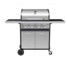 Parrilla a Gas Oregon 4 Quemadores Inox