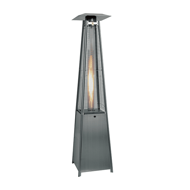 Estufa Segunda Seleccion a Gas Exterior Terraza OBELISK Inox 1