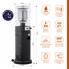 Estufa a Gas Exterior Terraza CILDRO LW Negra 1,35 metros 2