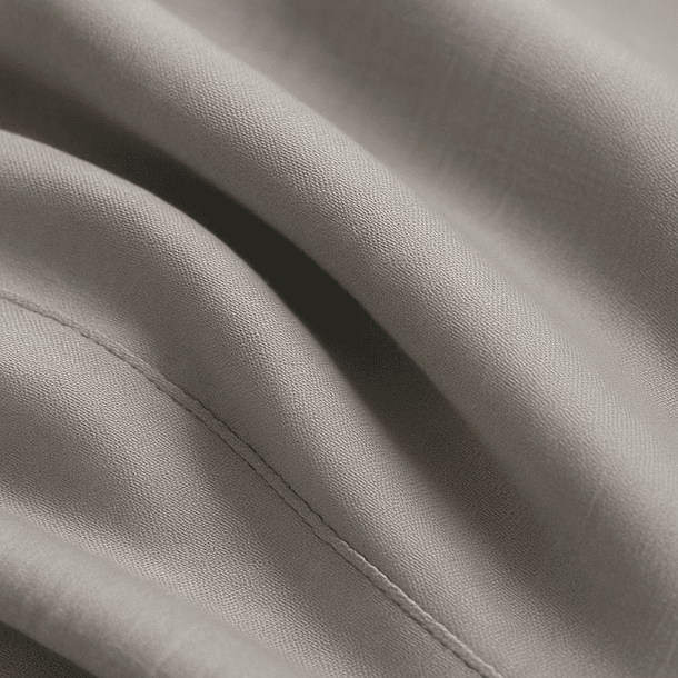 Sábanas 2 Plazas Algodón Egipcio 600 Hilos Gris 3