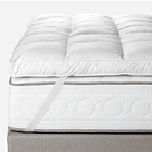 Topper 2 Plazas Algodón Egipcio 300 Hilos Liso Blanco 3