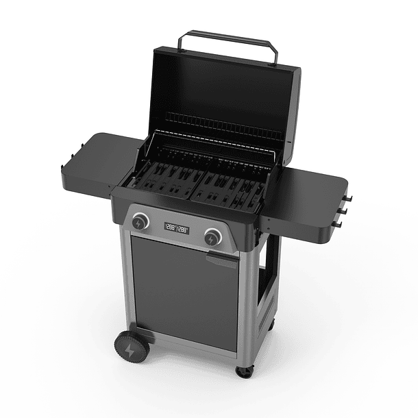 Parrilla Exterior Electrica California E2B Black Digital 4