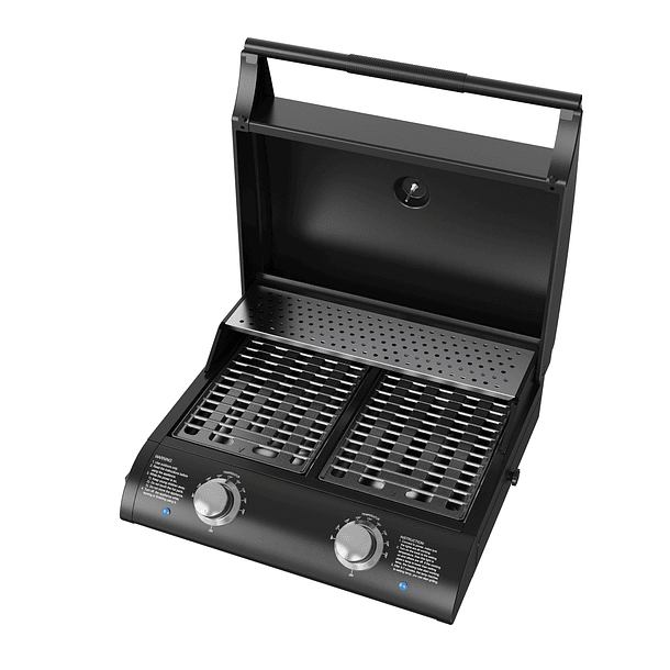 Parrilla Exterior Electrica Boston E2B Black 4