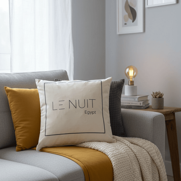 Almohadas 350 Gr Microfibra Tela 300 Hilos Algodón Egipcio 45x45 cm Blanco 6