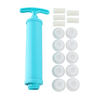 Pack Ahorro 3 SETS de 10 Bolsas Ahorra Espacio con Extractor de Aire SVB 4