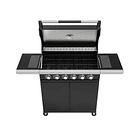 Set Parrilla Segunda Seleccion a Gas 6 Quemadores Texas Black + Funda XL  4