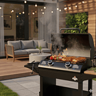 Set Parrilla Exterior Electrica E2B Boston Black con Carro + Funda S 6