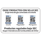 Estufa Segunda Sleccion a Gas Exterior Terraza SETAX Inox 11