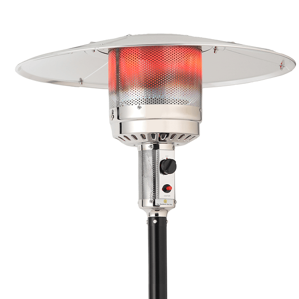 Estufa Segunda Seleccion a Gas Exterior Terraza SETAX Negra 4