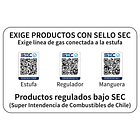 Estufa Segunda Selecicion a Gas Exterior Terraza SETAX White 3