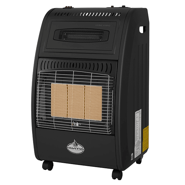 Estufa Segunda Seleccion a Gas Hibrida 15 Kg 4.2Kw 1500W VARME HYBRID Black 1