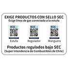 Estufa Segunda Seleccion a Gas Hibrida 15 Kg 4.2Kw 1500W VARME HYBRID Black 7