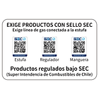 Estufa Segunda Seleccion a Gas 15 Kg 4,2 Kw VÄЯME PRO Black 7