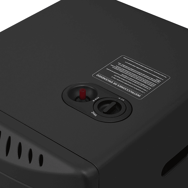 Estufa Segunda Seleccion a Gas 15 Kg 4,2 Kw VÄЯME PRO Black 4