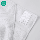 Toalla de Cara 550 grs/mt2 100% Algodón Essentials Blanca 2