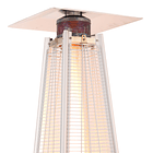 Estufa Segunda Seleccion a Gas Exterior Terraza OBELISK Negra 3