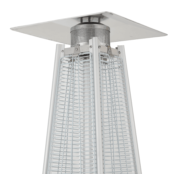 Estufa Segunda Seleccion a Gas Exterior Terraza OBELISK Negra 4